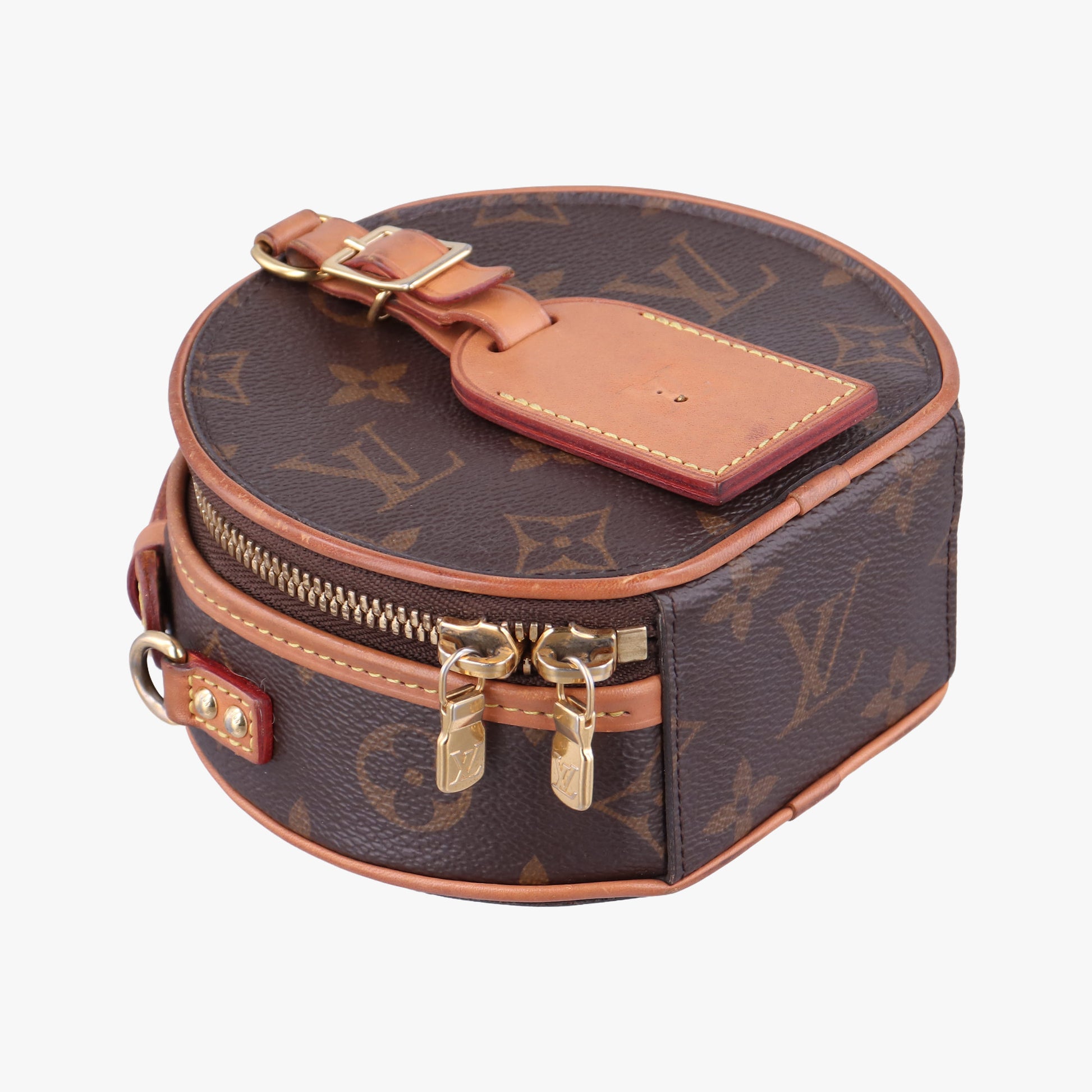 BOITE CHAPEAU Brown Monogram Canvas M44699 CA1200 IC Chipミニ ボワットシャポー モノグラム/ブラウン モノグラムキャンバス M44699 CA1200 ICチップ