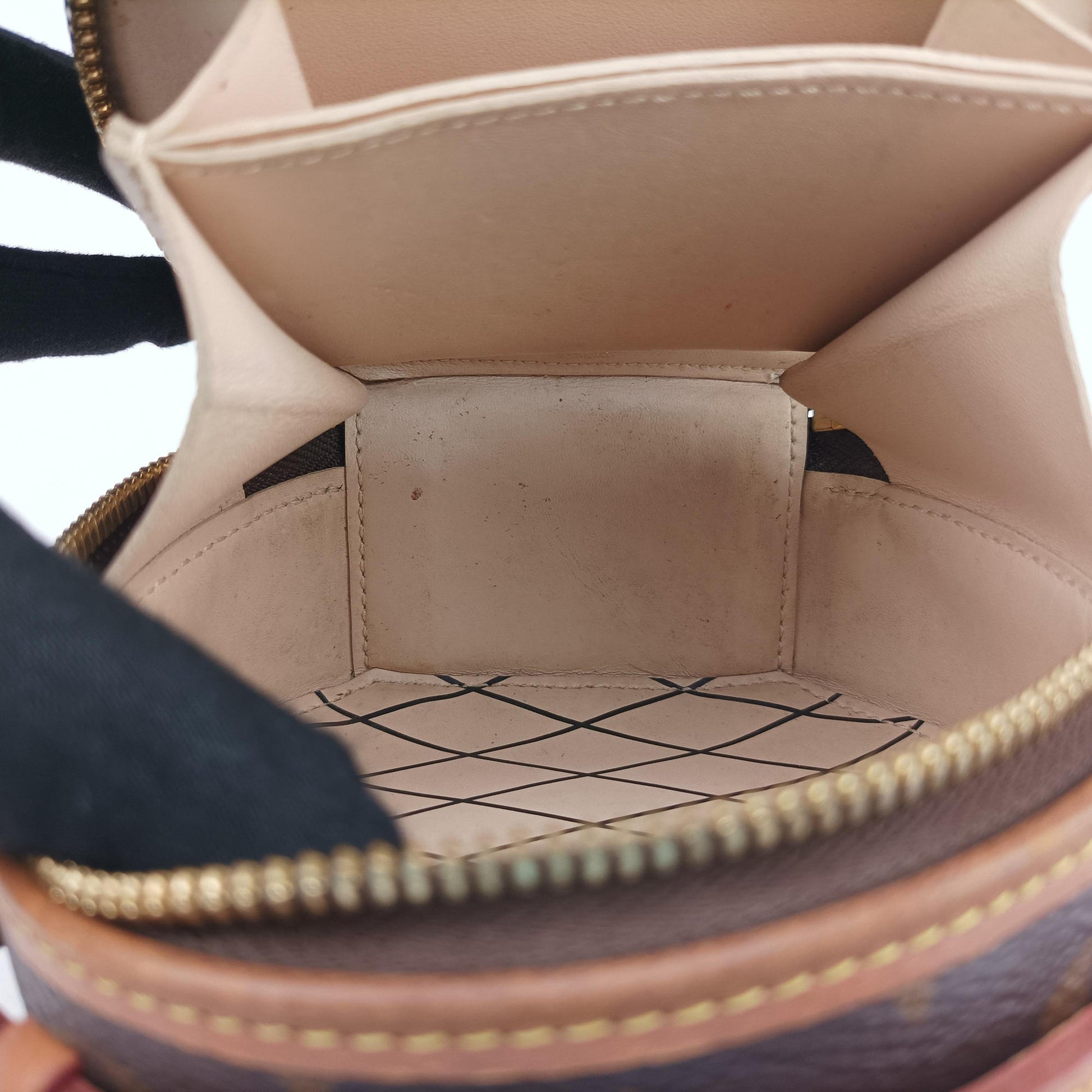 BOITE CHAPEAU Brown Monogram Canvas M44699 CA1200 IC Chipミニ ボワットシャポー モノグラム/ブラウン モノグラムキャンバス M44699 CA1200 ICチップ