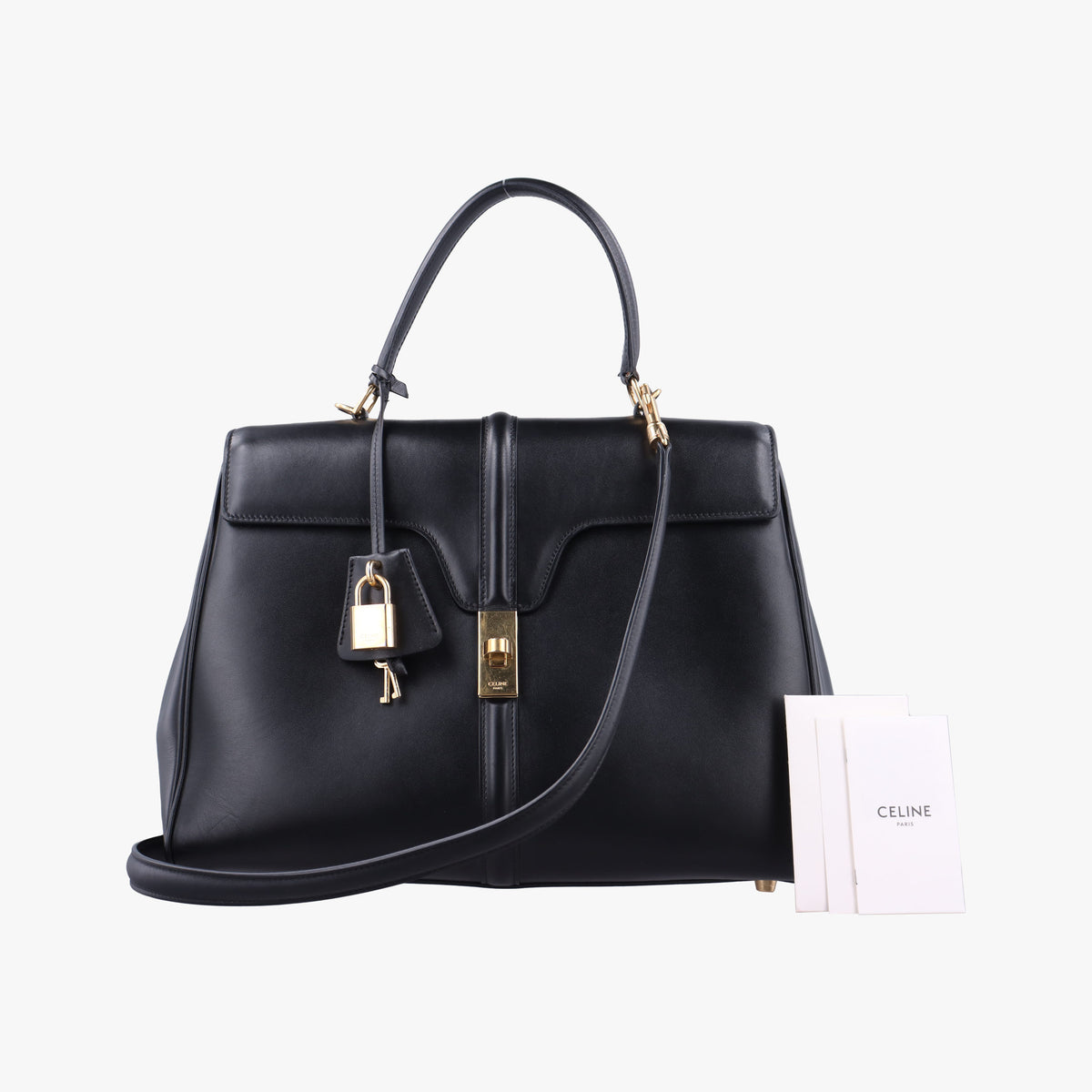 16 Bag Black Calfskin U-CU-019916 バッグ ブラック カーフスキン U-CU-0199
