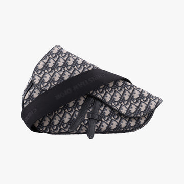 Saddlebags Gray×Navy Jacquard×Leather 19-BO-0210 IC Chipサドルバッグ グレー×ネイビー ジャガード×レザー 19-BO-0210 ICチップ
