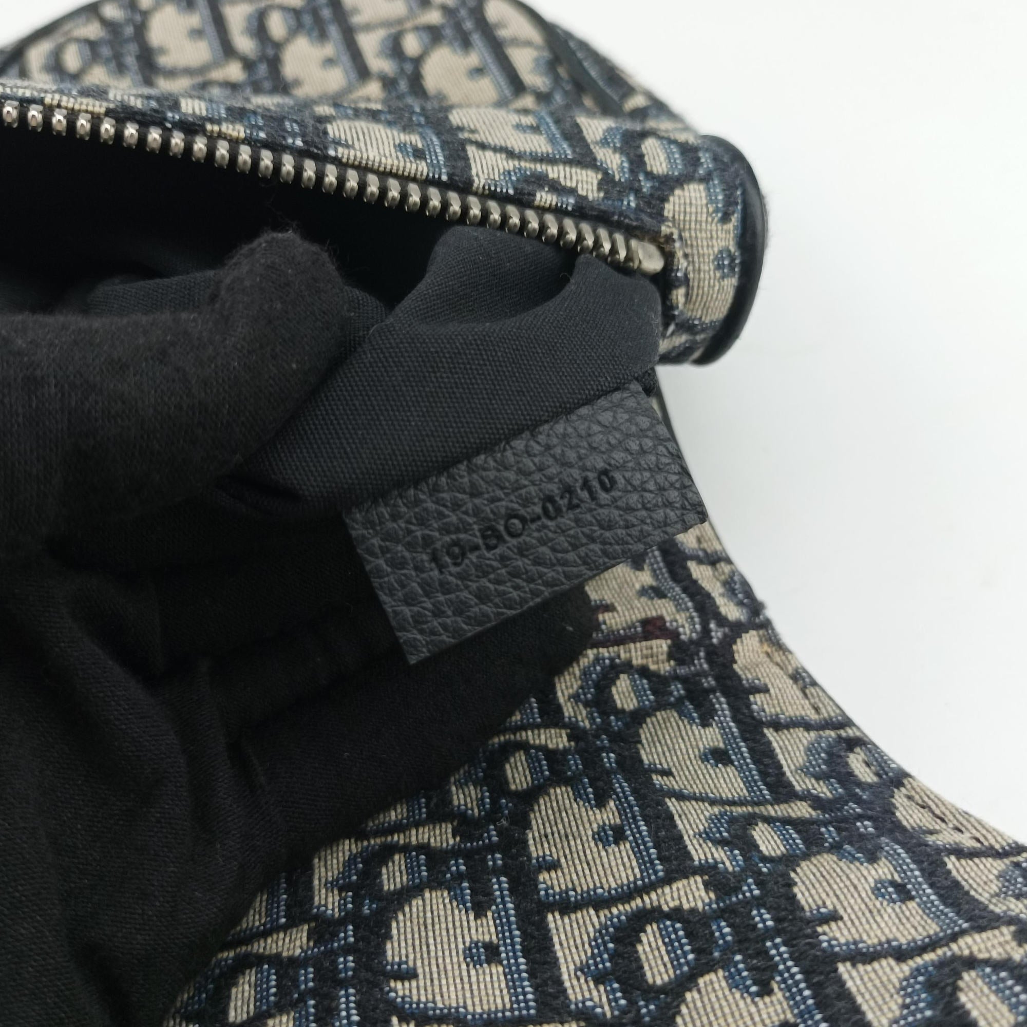 Saddlebags Gray×Navy Jacquard×Leather 19-BO-0210 IC Chipサドルバッグ グレー×ネイビー ジャガード×レザー 19-BO-0210 ICチップ