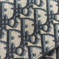 Saddlebags Gray×Navy Jacquard×Leather 19-BO-0210 IC Chipサドルバッグ グレー×ネイビー ジャガード×レザー 19-BO-0210 ICチップ