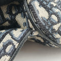 Saddlebags Gray×Navy Jacquard×Leather 19-BO-0210 IC Chipサドルバッグ グレー×ネイビー ジャガード×レザー 19-BO-0210 ICチップ