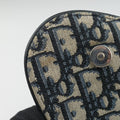 Saddlebags Gray×Navy Jacquard×Leather 19-BO-0210 IC Chipサドルバッグ グレー×ネイビー ジャガード×レザー 19-BO-0210 ICチップ