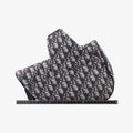 Saddlebags Gray×Navy Jacquard×Leather 19-BO-0210 IC Chipサドルバッグ グレー×ネイビー ジャガード×レザー 19-BO-0210 ICチップ