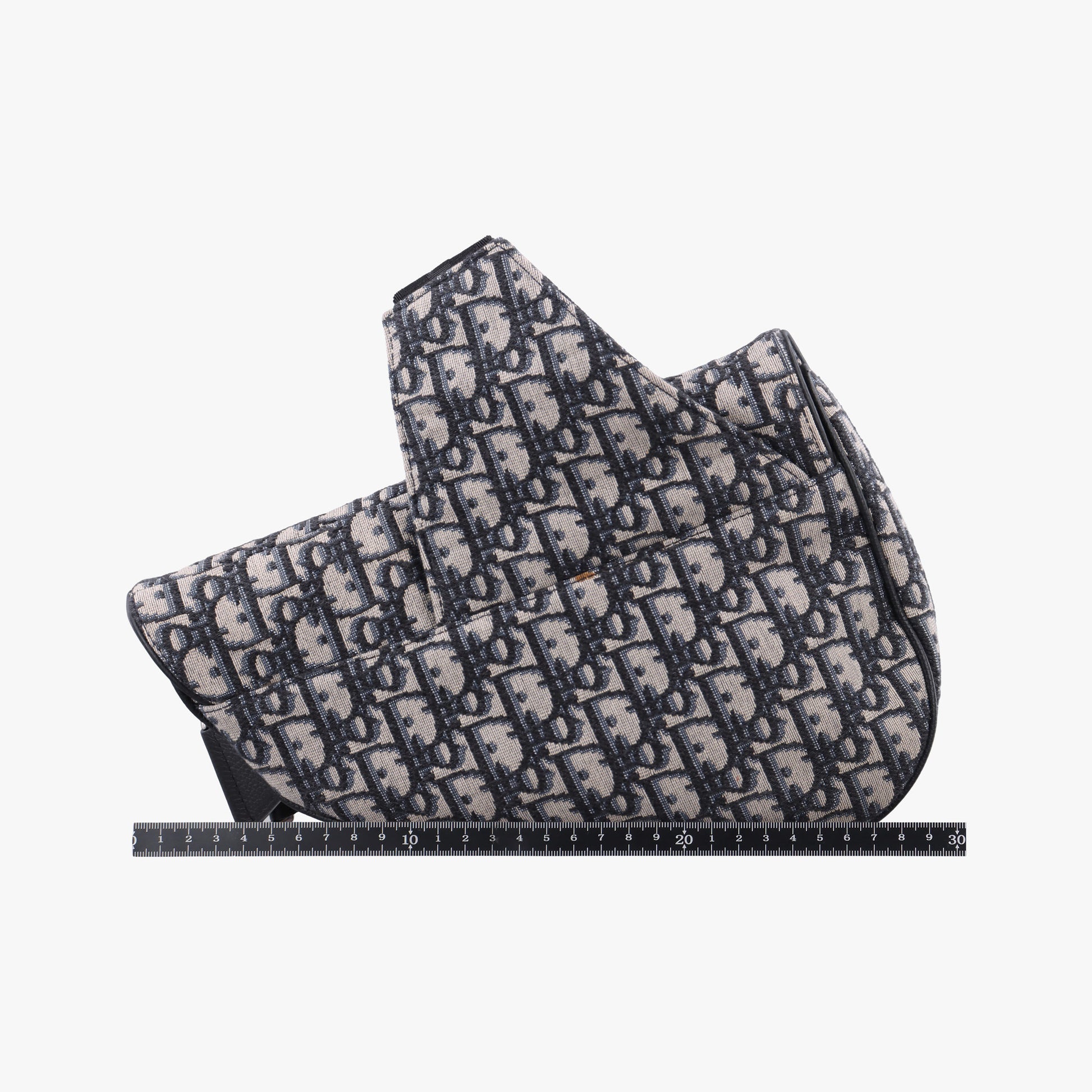 Saddlebags Gray×Navy Jacquard×Leather 19-BO-0210 IC Chipサドルバッグ グレー×ネイビー ジャガード×レザー 19-BO-0210 ICチップ