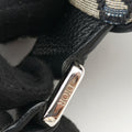 Saddlebags Gray×Navy Jacquard×Leather 19-BO-0210 IC Chipサドルバッグ グレー×ネイビー ジャガード×レザー 19-BO-0210 ICチップ