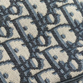 Saddlebags Gray×Navy Jacquard×Leather 19-BO-0210 IC Chipサドルバッグ グレー×ネイビー ジャガード×レザー 19-BO-0210 ICチップ