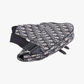 Saddlebags Gray×Navy Jacquard×Leather 19-BO-0210 IC Chipサドルバッグ グレー×ネイビー ジャガード×レザー 19-BO-0210 ICチップ
