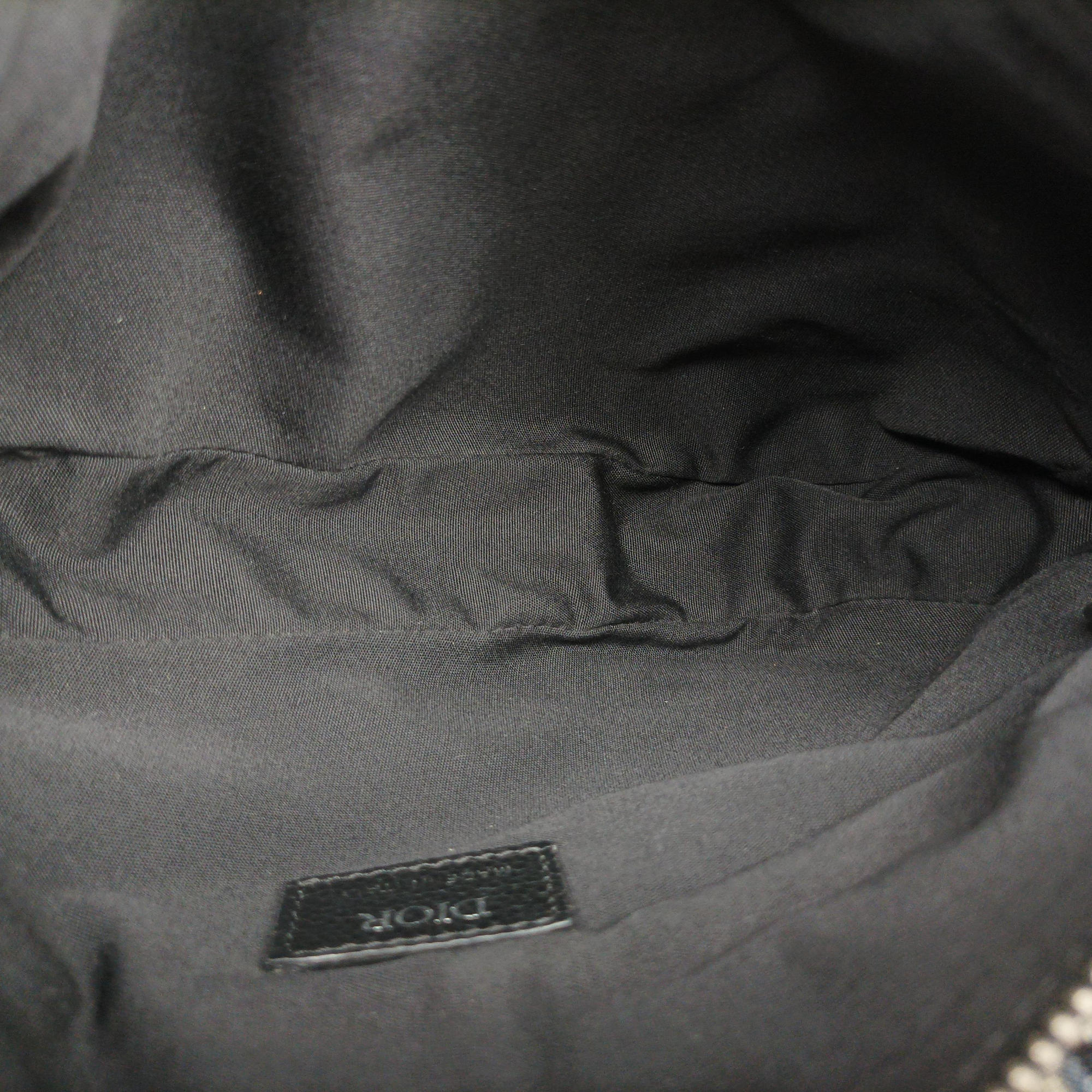Saddlebags Gray×Navy Jacquard×Leather 19-BO-0210 IC Chipサドルバッグ グレー×ネイビー ジャガード×レザー 19-BO-0210 ICチップ