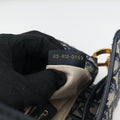 Saddle Navy×grey Jacquard × Leather 05-RU-0169 IC Chipサドル ネイビー×グレー ジャガード×レザー 05-RU-0169 ICチップ