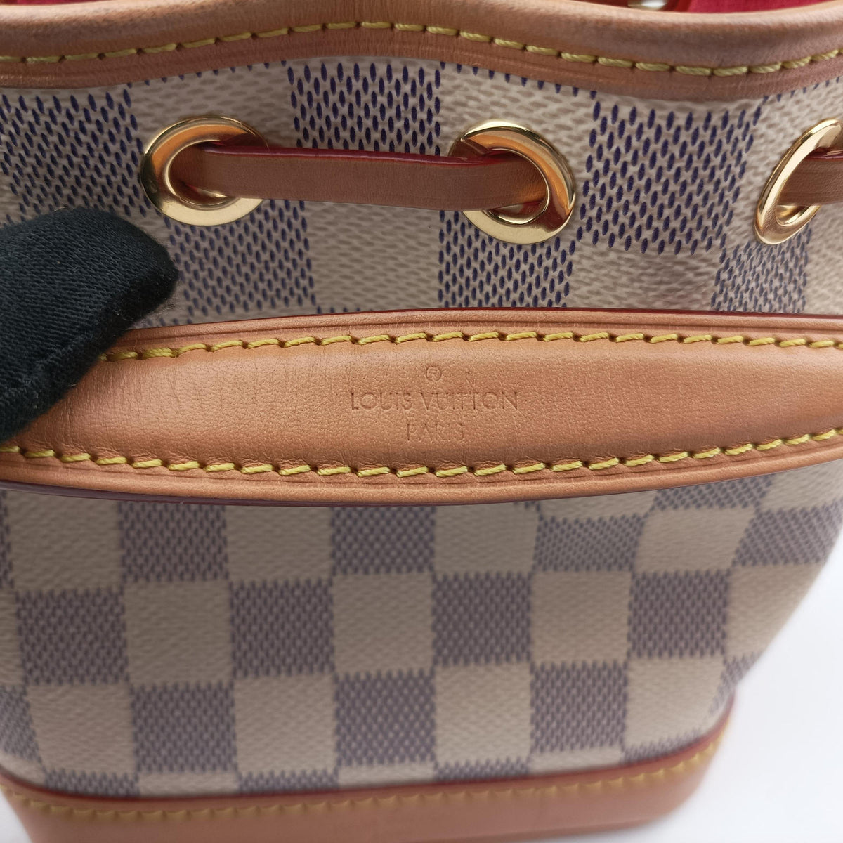 Vivienne Nano Noe AZUR Damier Canvas N40511 IC Chipヴィヴィエンヌ ナノ ノエ アズール PVCコーティングキャンバス N40511 ICチップ