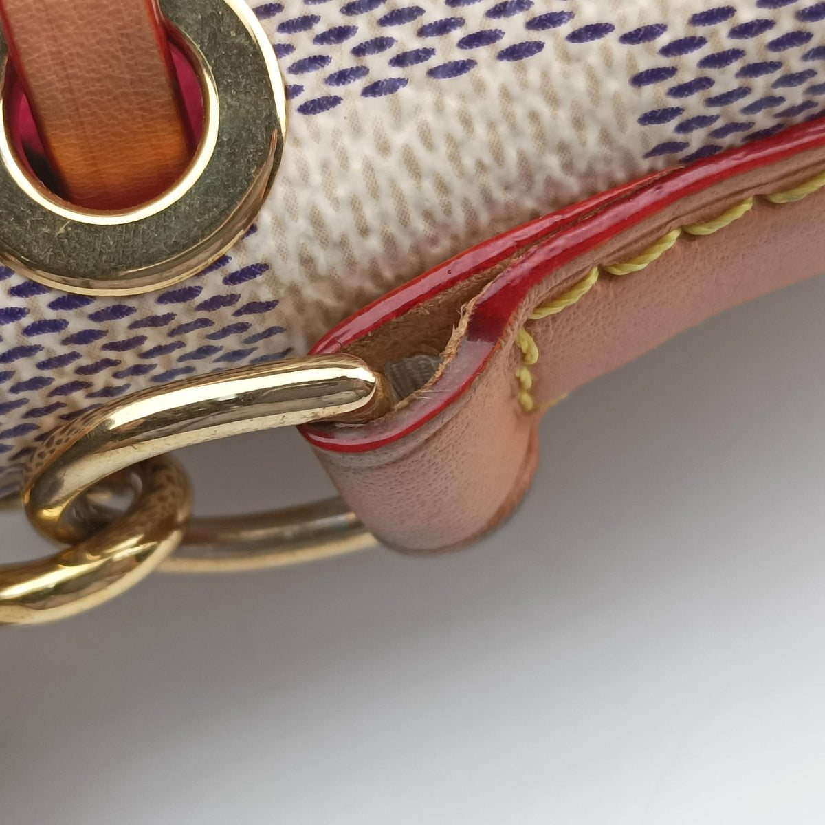 Vivienne Nano Noe AZUR Damier Canvas N40511 IC Chipヴィヴィエンヌ ナノ ノエ アズール PVCコーティングキャンバス N40511 ICチップ