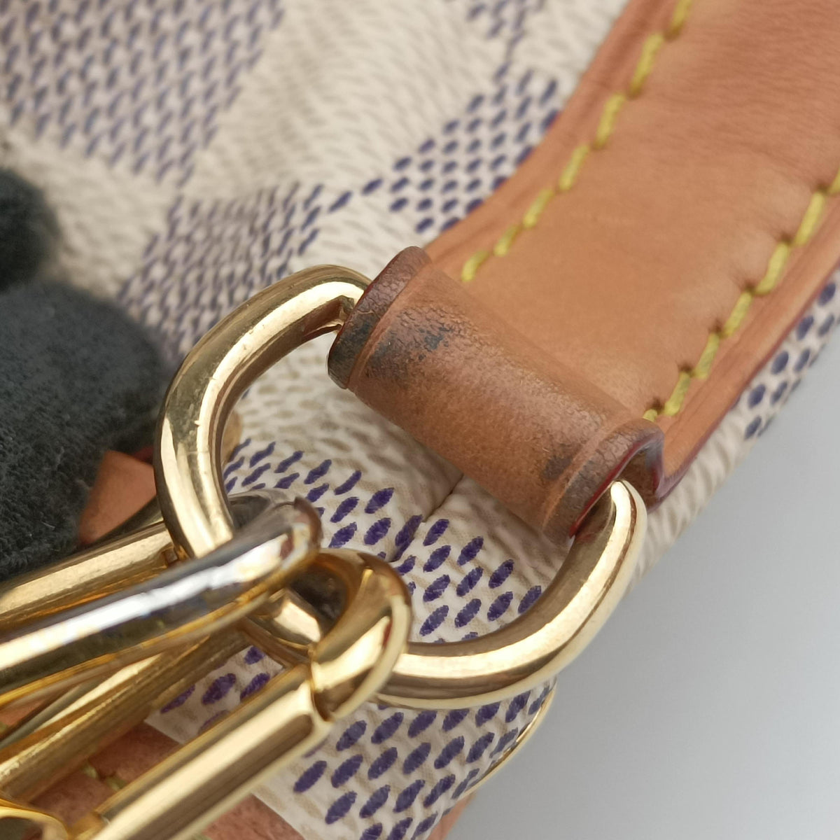 Vivienne Nano Noe AZUR Damier Canvas N40511 IC Chipヴィヴィエンヌ ナノ ノエ アズール PVCコーティングキャンバス N40511 ICチップ
