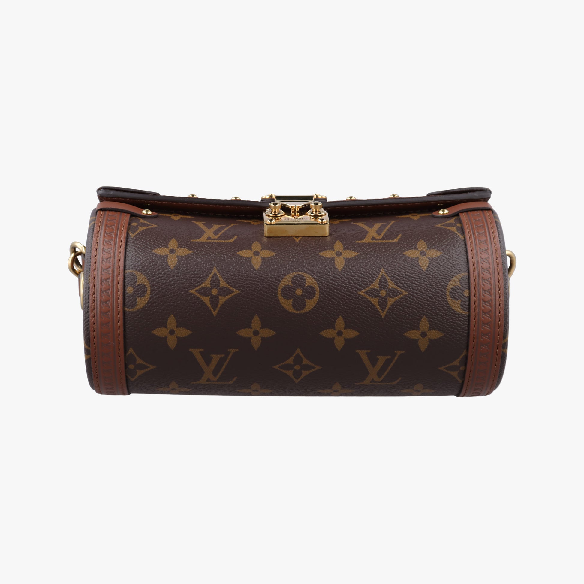 Vintage Louis Vuitton Papillon Trunk Brown Monogram Canvas×calf leather M57835 shoulderbag | stylenewstar
