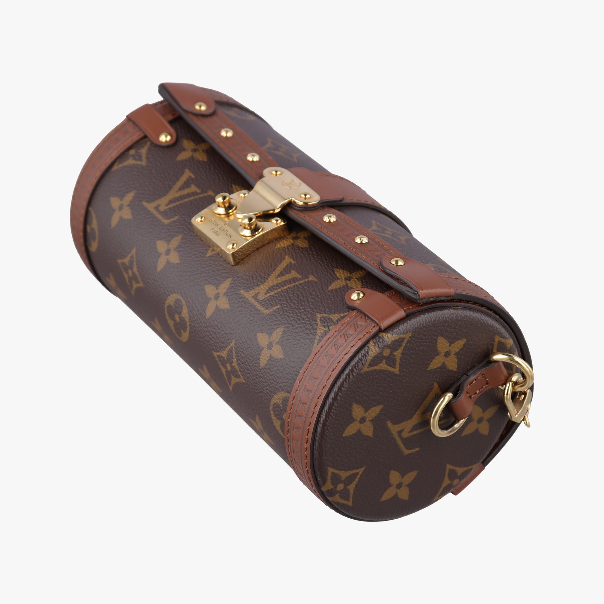 Vintage Louis Vuitton Papillon Trunk Brown Monogram Canvas×calf leather M57835 shoulderbag | stylenewstar