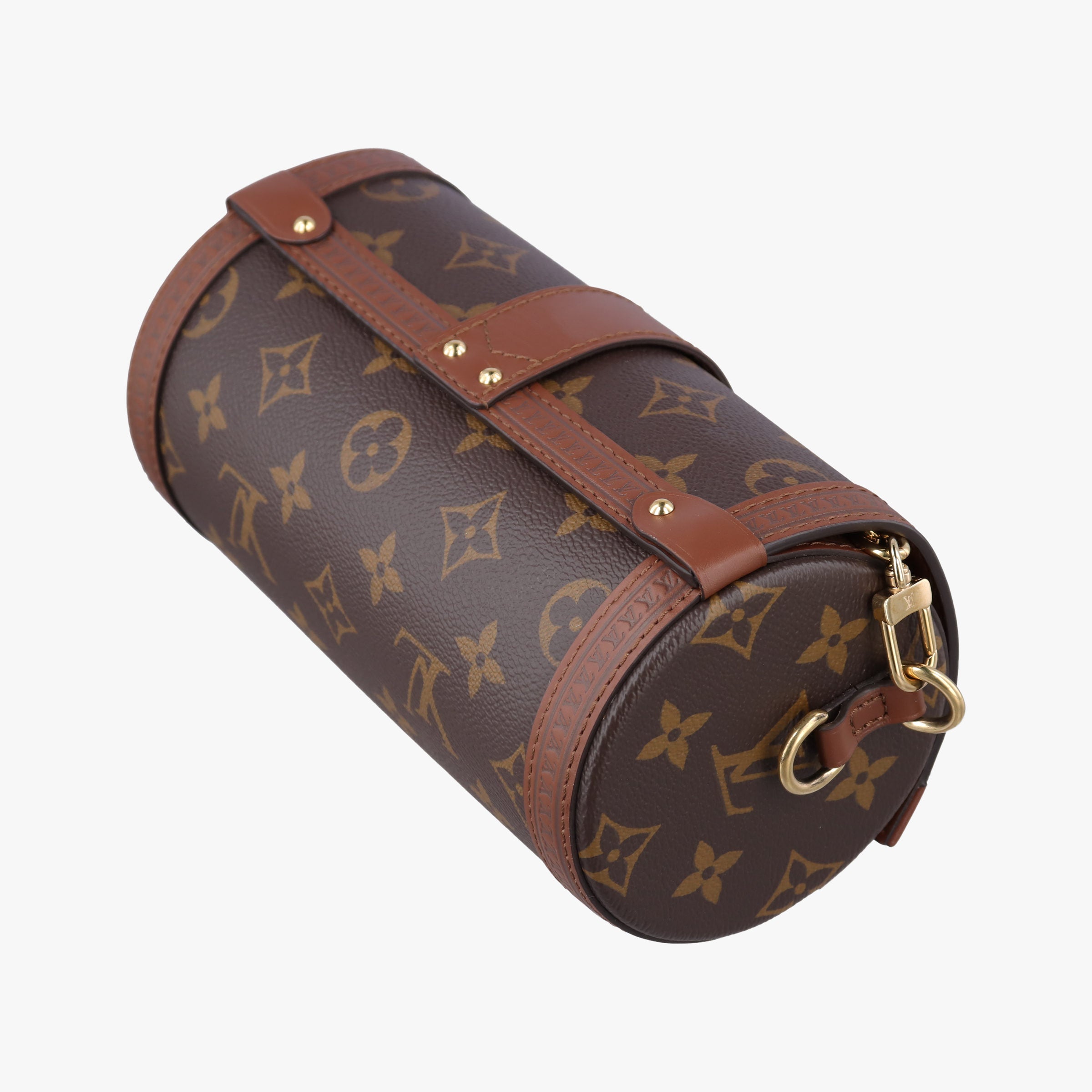 Vintage Louis Vuitton Papillon Trunk Brown Monogram Canvas×calf leather M57835 shoulderbag | stylenewstar
