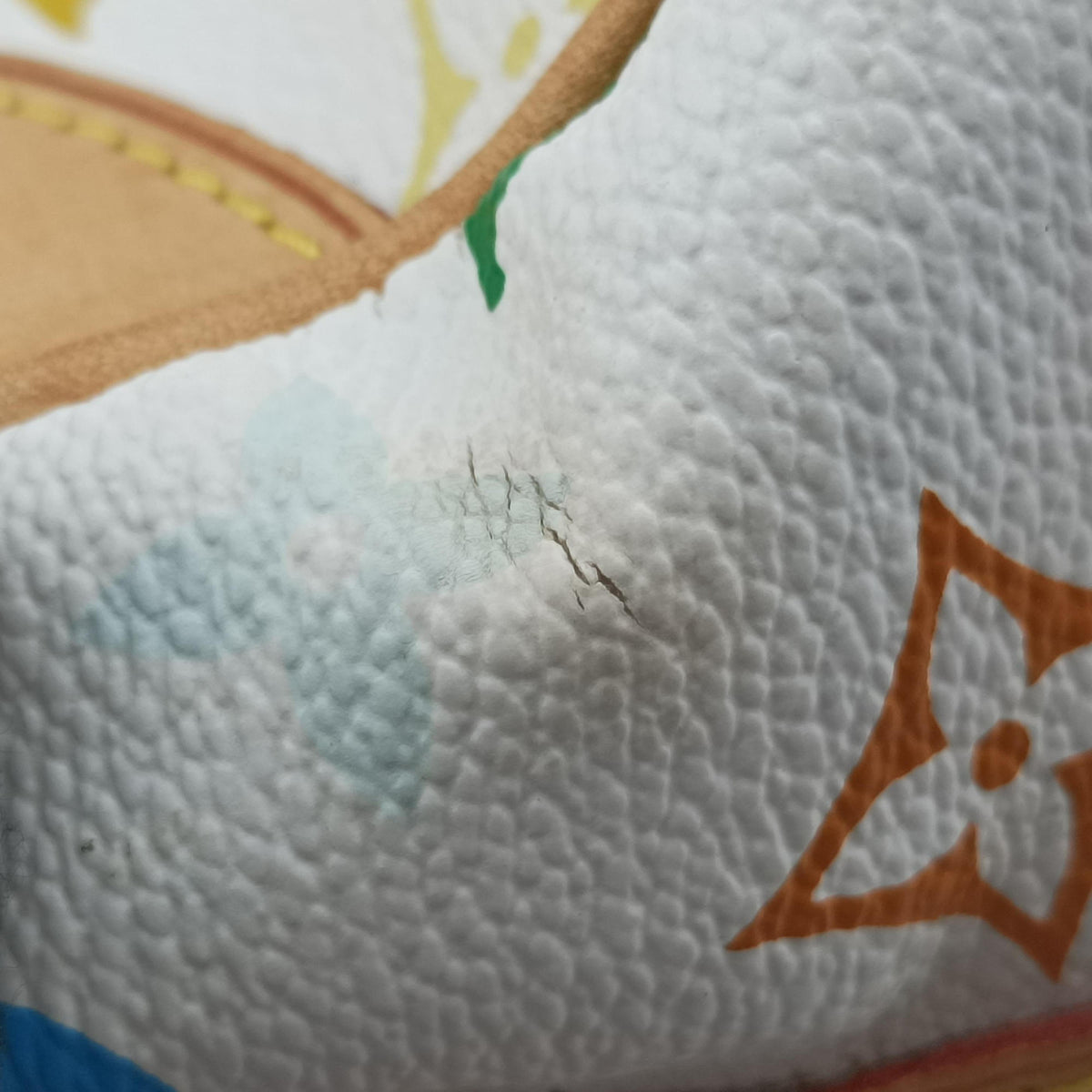 CLAUDIA white Monogram Multicolor M40193 Lot number unknownクラウディア ブロン モノグラム マルチカラー M40193 製番不明