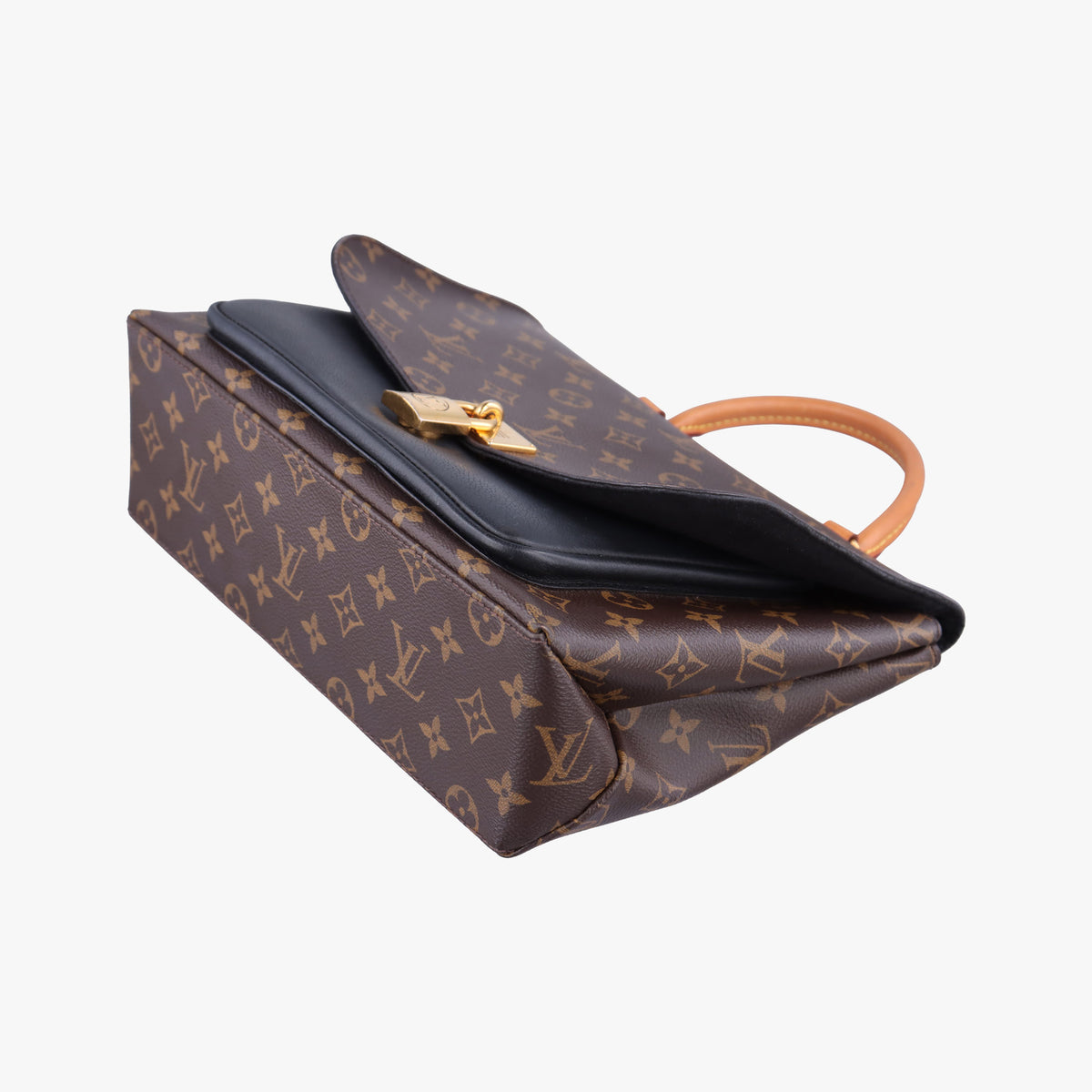 MARIGNAN brown×black Monogram Canvas×calf leather M44259 AR4147 IC Chipマリニャン モノグラム/ブラウン×ブラック モノグラムキャンバス×カーフレザー M44259 AR4147 ICチップ