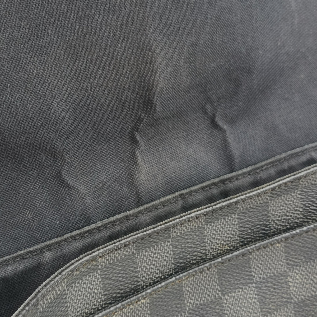 District PM Noir Damier GRAPHITE N41260 FL4135ディストリクトPM ノワール ダミエ グラフィット N41260 FL4135