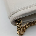 Pre-owned Gucci Rajah White Leather 573797 shoulderbag | stylenewstar