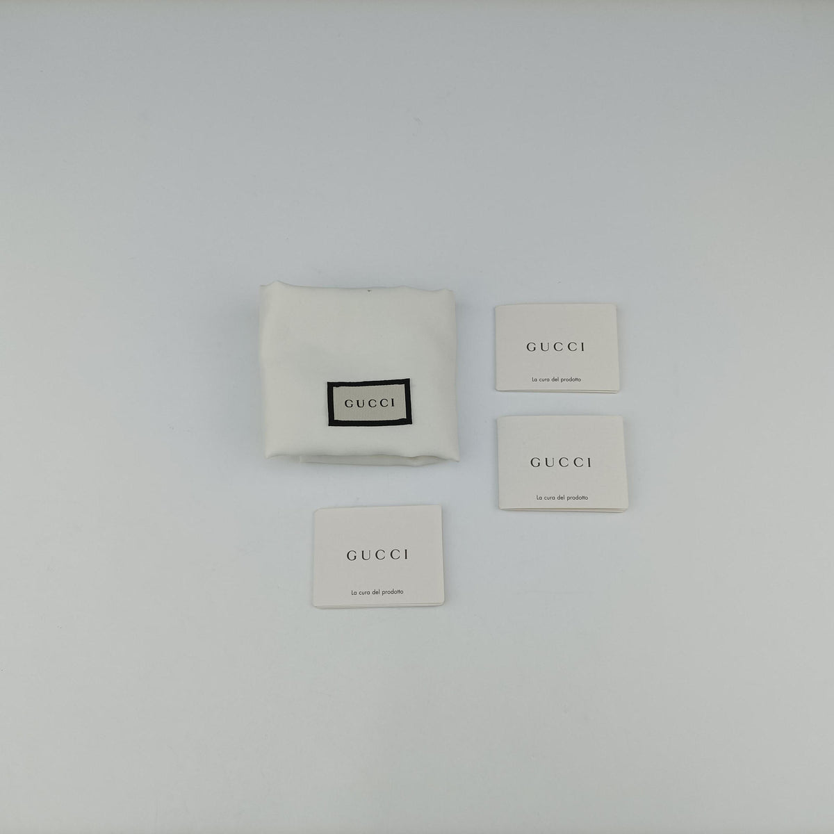 Pre-owned Gucci Rajah White Leather 573797 shoulderbag | stylenewstar