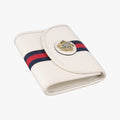 Pre-owned Gucci Rajah White Leather 573797 shoulderbag | stylenewstar