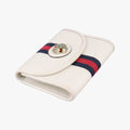 Pre-owned Gucci Rajah White Leather 573797 shoulderbag | stylenewstar