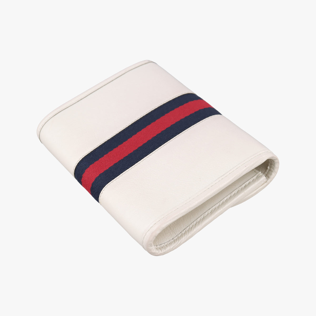 Pre-owned Gucci Rajah White Leather 573797 shoulderbag | stylenewstar