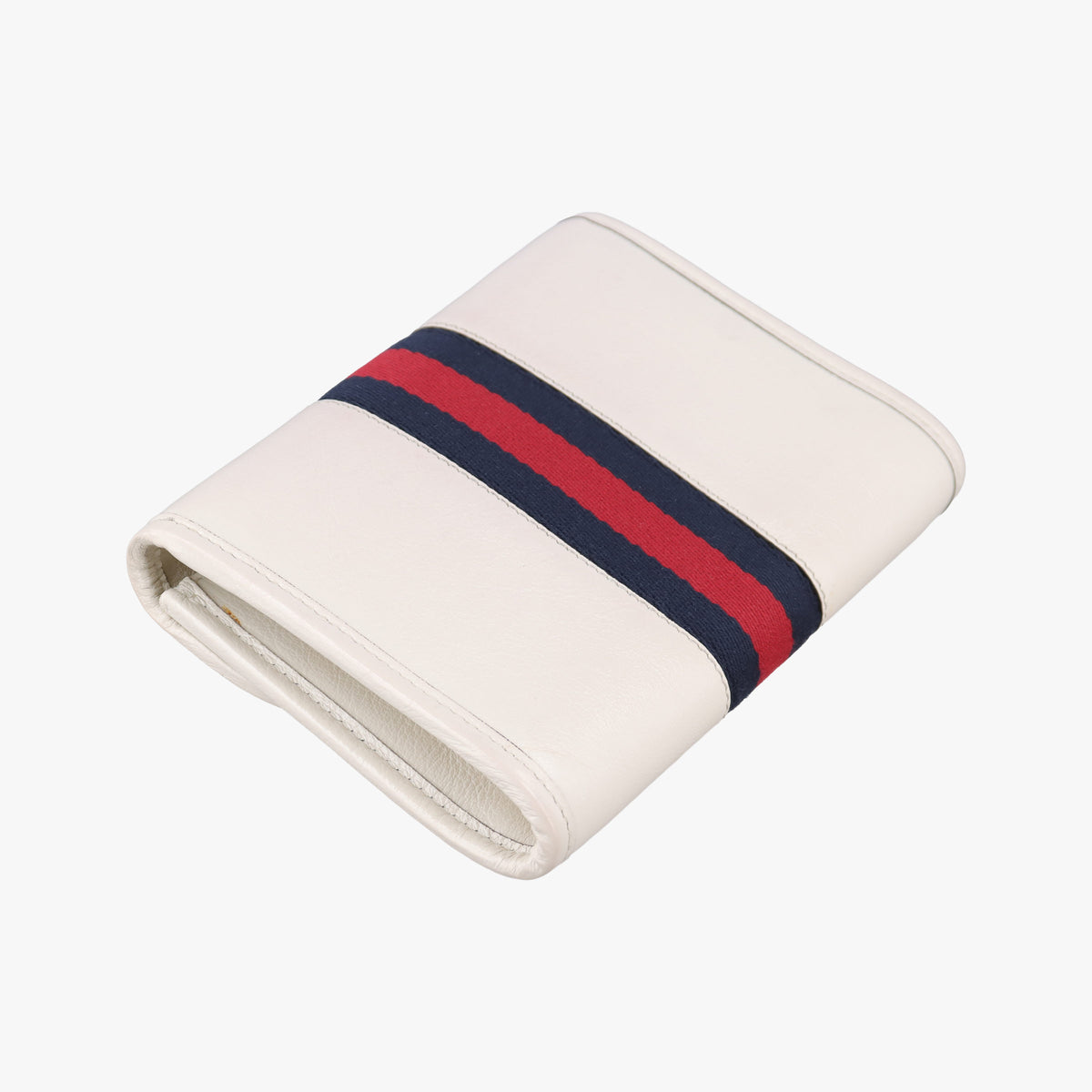 Pre-owned Gucci Rajah White Leather 573797 shoulderbag | stylenewstar