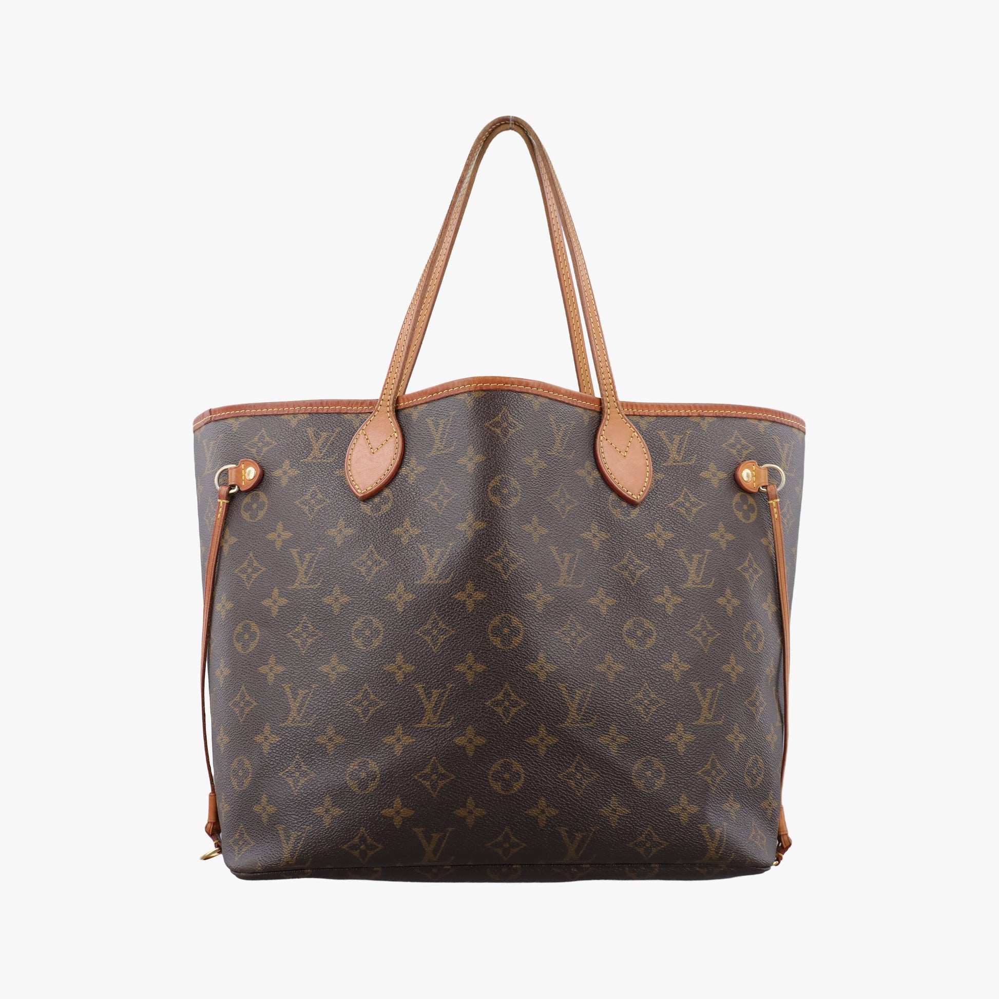 Pre-owned Louis Vuitton NEVERFULLMM Brown Monogram Canvas M40156 shoulderbag | stylenewstar