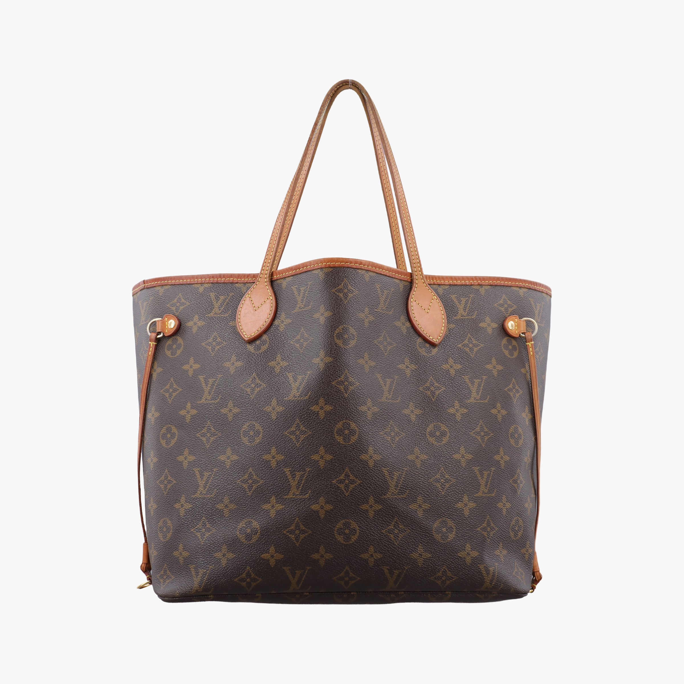 Pre-owned Louis Vuitton NEVERFULLMM Brown Monogram Canvas M40156 shoulderbag | stylenewstar
