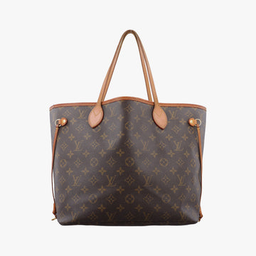 Pre-owned Louis Vuitton NEVERFULLMM Brown Monogram Canvas M40156 shoulderbag | stylenewstar