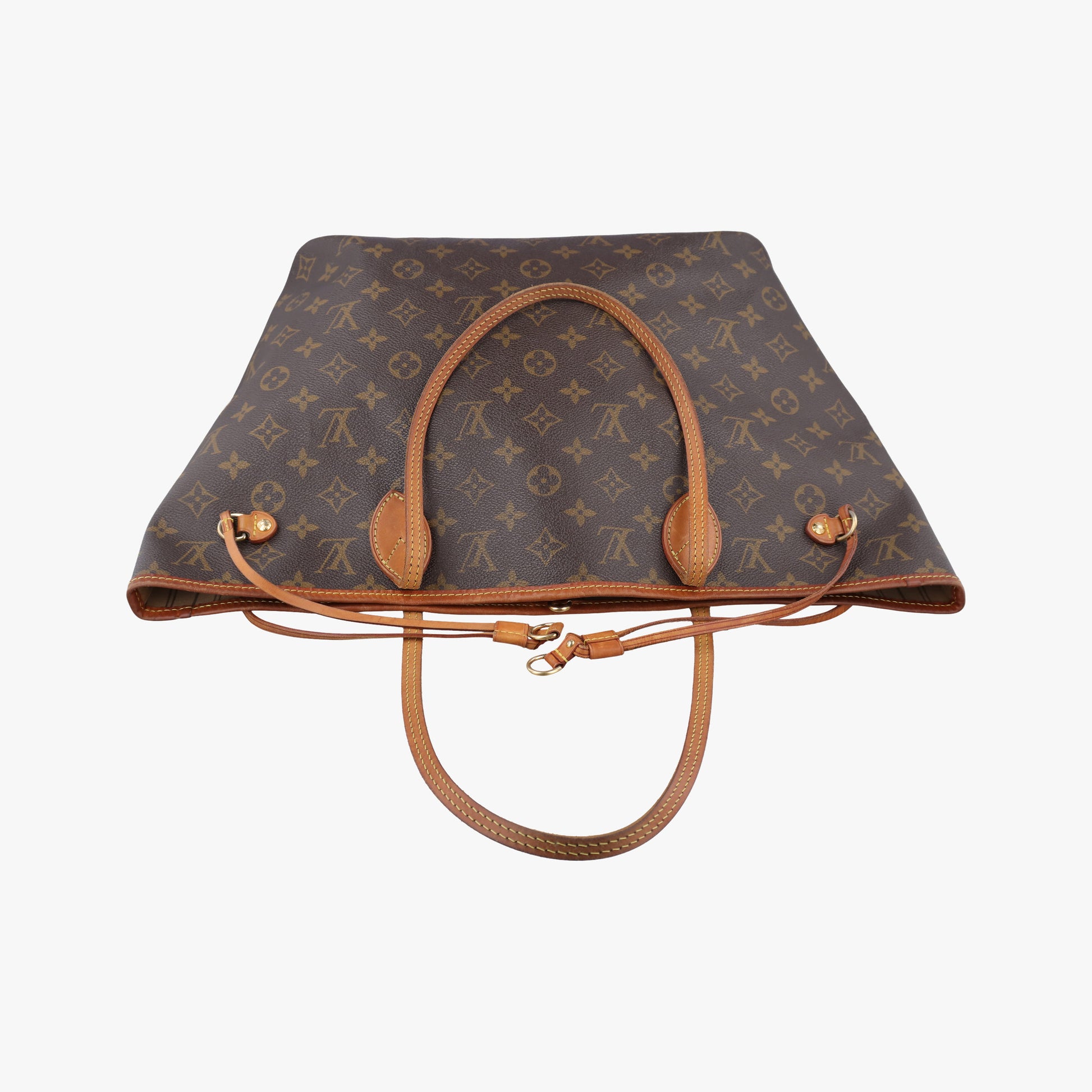 Pre-owned Louis Vuitton NEVERFULLMM Brown Monogram Canvas M40156 shoulderbag | stylenewstar