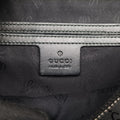 Pre-owned Gucci GG Supreme Black PVC coated canvas 233269 bum bag/waist bag | stylenewstar