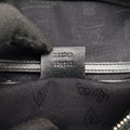 Pre-owned Gucci GG Supreme Black PVC coated canvas 233269 bum bag/waist bag | stylenewstar