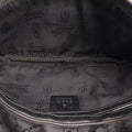 Pre-owned Gucci GG Supreme Black PVC coated canvas 233269 bum bag/waist bag | stylenewstar