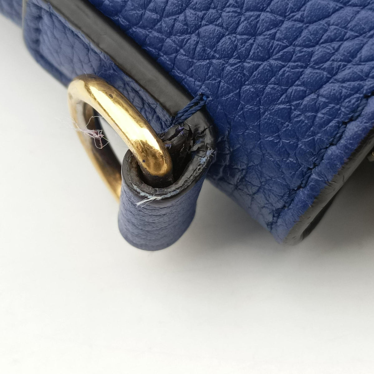 luggage nano shopper Blue leather F-VP-0144 F-MM-0144ラゲージナノショッパー ブルー レザー F-VP-0144 F-MM-0144