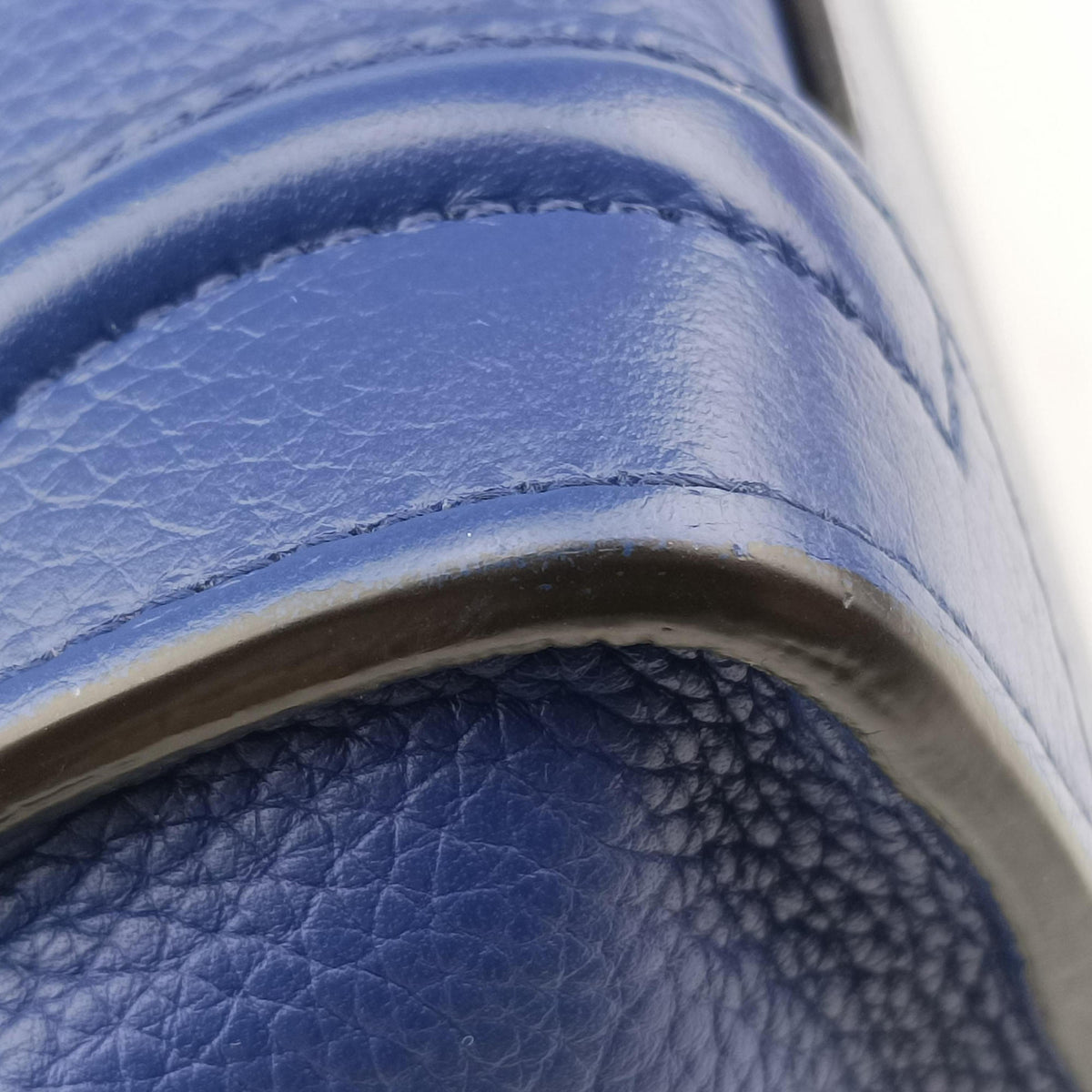 luggage nano shopper Blue leather F-VP-0144 F-MM-0144ラゲージナノショッパー ブルー レザー F-VP-0144 F-MM-0144