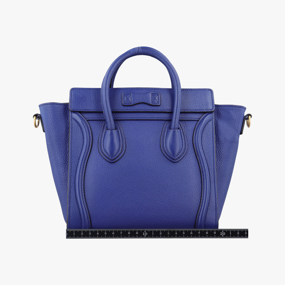 luggage nano shopper Blue leather F-VP-0144 F-MM-0144ラゲージナノショッパー ブルー レザー F-VP-0144 F-MM-0144