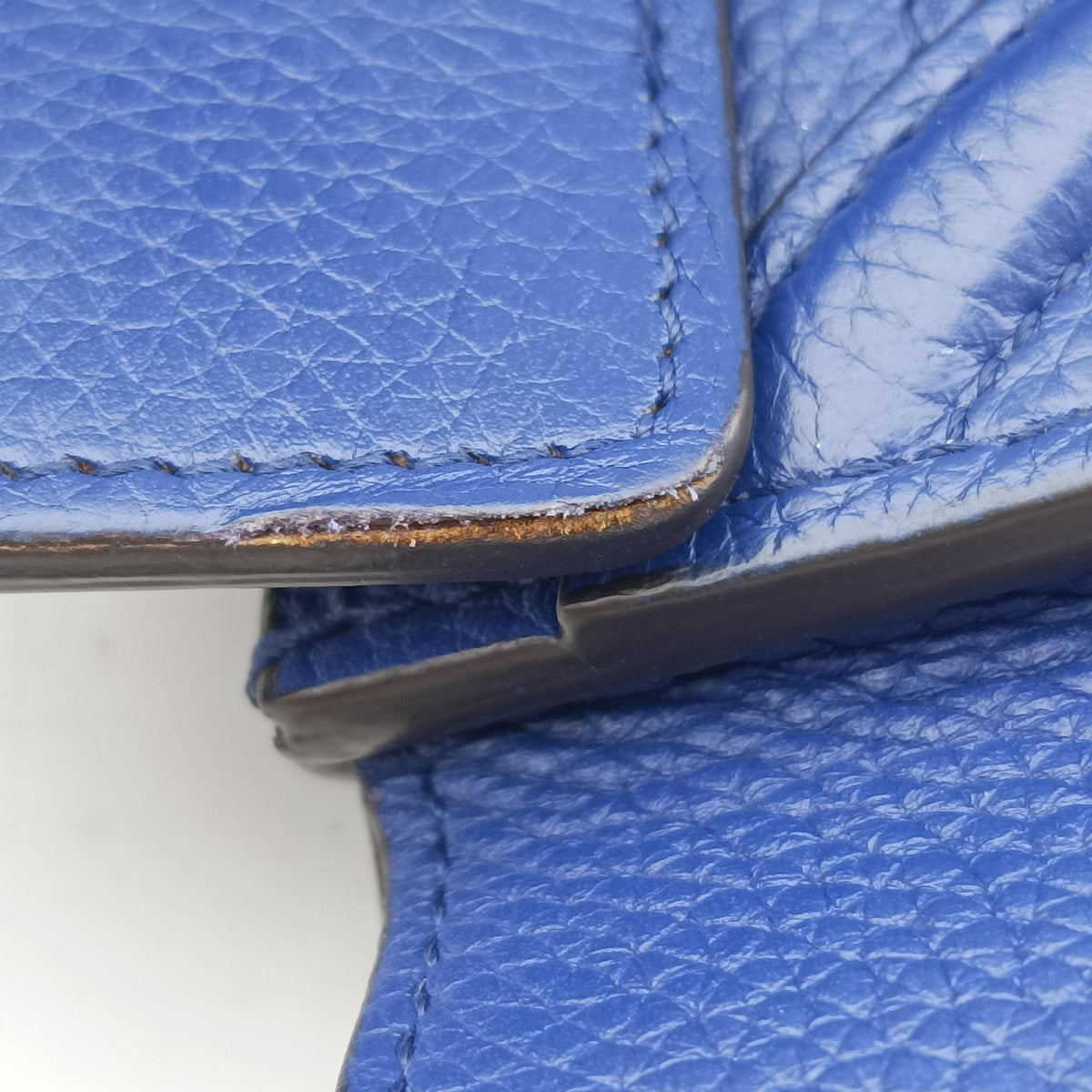 luggage nano shopper Blue leather F-VP-0144 F-MM-0144ラゲージナノショッパー ブルー レザー F-VP-0144 F-MM-0144