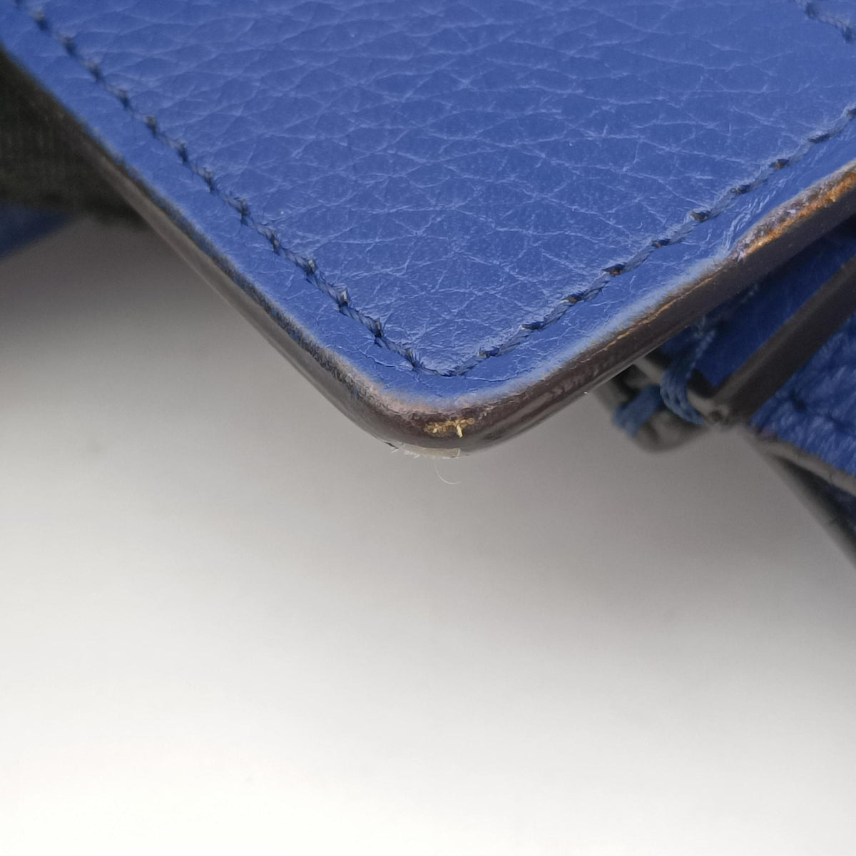luggage nano shopper Blue leather F-VP-0144 F-MM-0144ラゲージナノショッパー ブルー レザー F-VP-0144 F-MM-0144