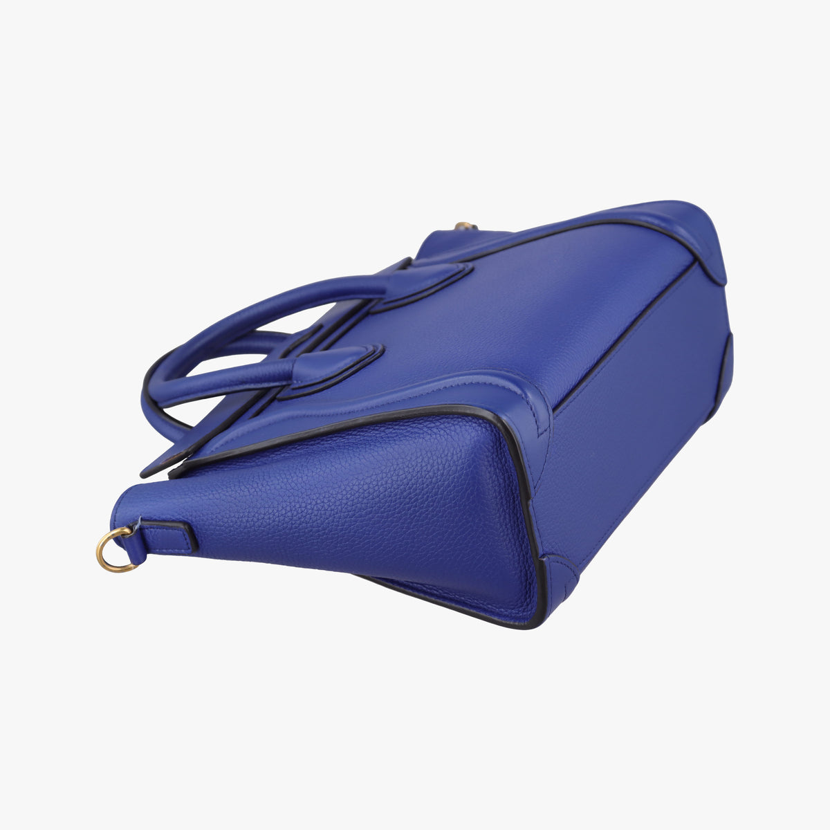 luggage nano shopper Blue leather F-VP-0144 F-MM-0144ラゲージナノショッパー ブルー レザー F-VP-0144 F-MM-0144