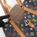 Pre-owned Louis Vuitton Aurelia MM Noir Monogram Multicolor M40095 shoulderbag | stylenewstar
