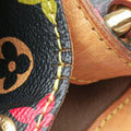 Pre-owned Louis Vuitton Aurelia MM Noir Monogram Multicolor M40095 shoulderbag | stylenewstar