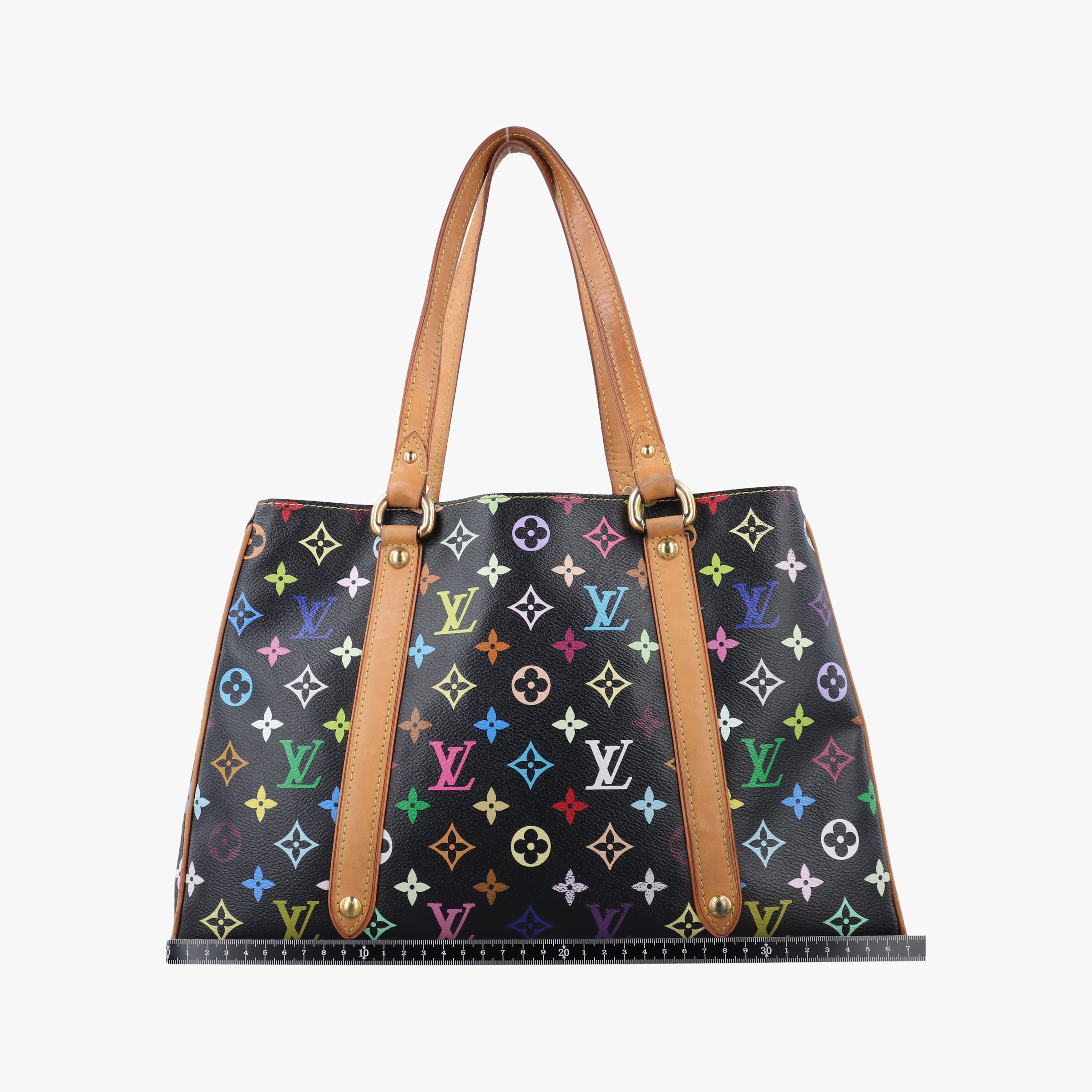 Pre-owned Louis Vuitton Aurelia MM Noir Monogram Multicolor M40095 shoulderbag | stylenewstar