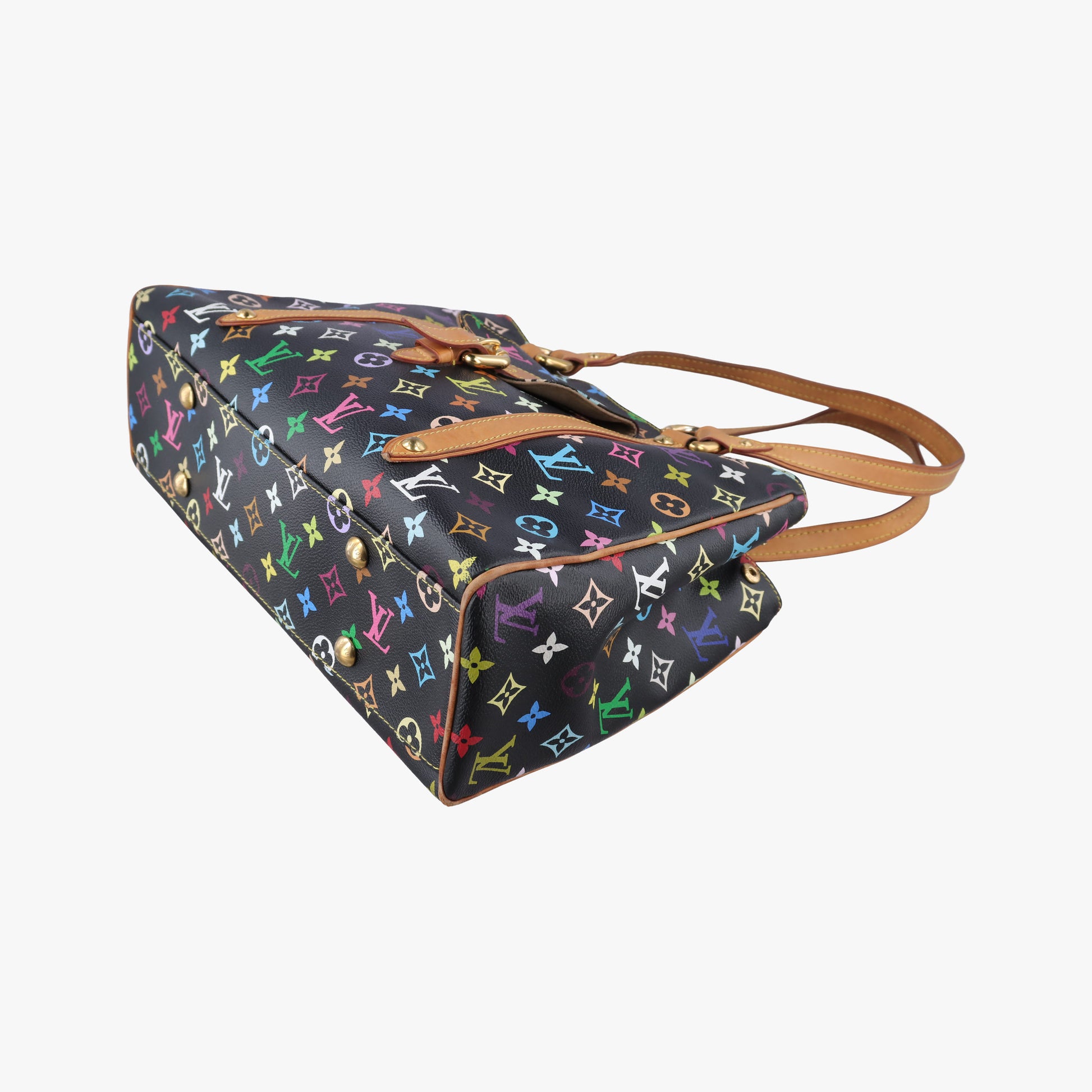 Pre-owned Louis Vuitton Aurelia MM Noir Monogram Multicolor M40095 shoulderbag | stylenewstar