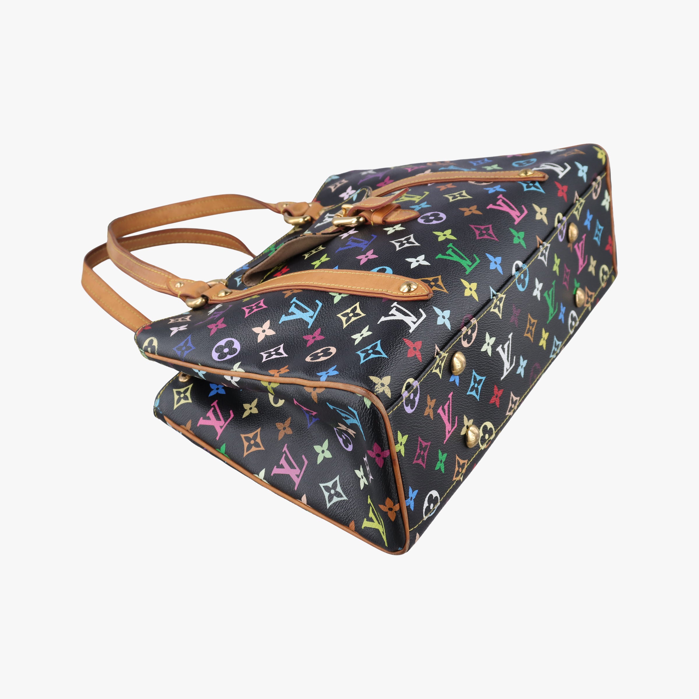 Pre-owned Louis Vuitton Aurelia MM Noir Monogram Multicolor M40095 shoulderbag | stylenewstar