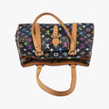 Pre-owned Louis Vuitton Aurelia MM Noir Monogram Multicolor M40095 shoulderbag | stylenewstar