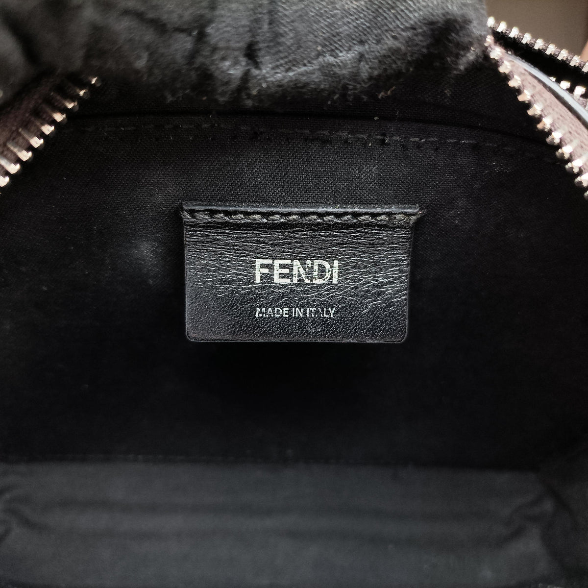 Pre-owned Fendi Pokemon collaboration Dragonite Organizer Cam FF Brown canvas 7M0357 shoulderbag | stylenewstar